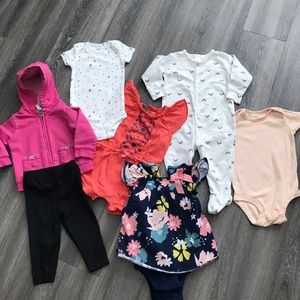 Bundle 7-piece 6 month baby girl